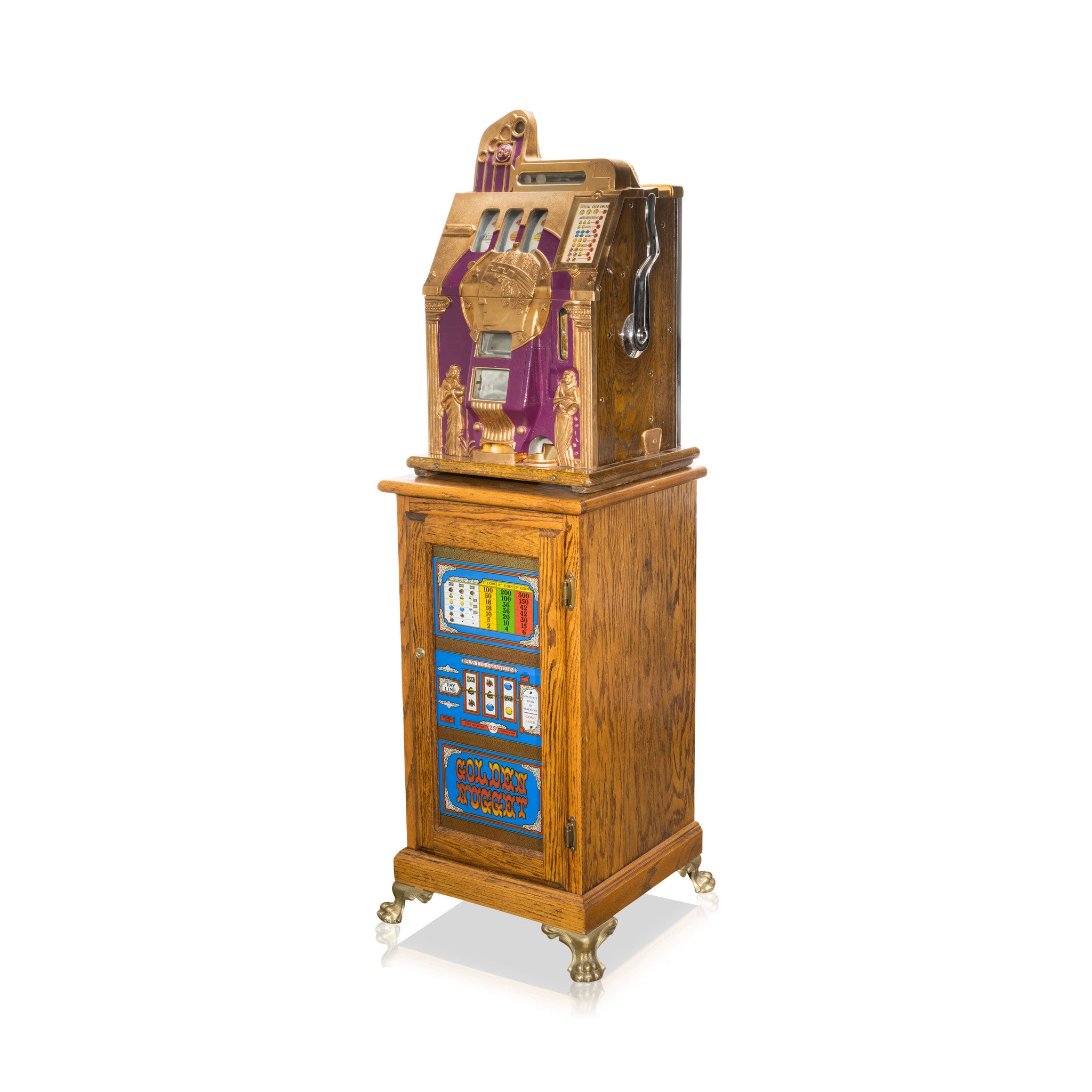 Mills Slot Machine, Western, Gaming, Gambling Wheel