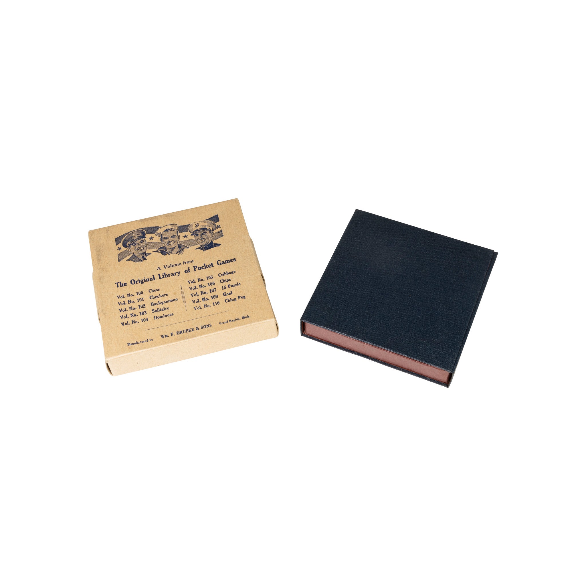 W. F. Drueke & Sons Pocket Cribbage Board