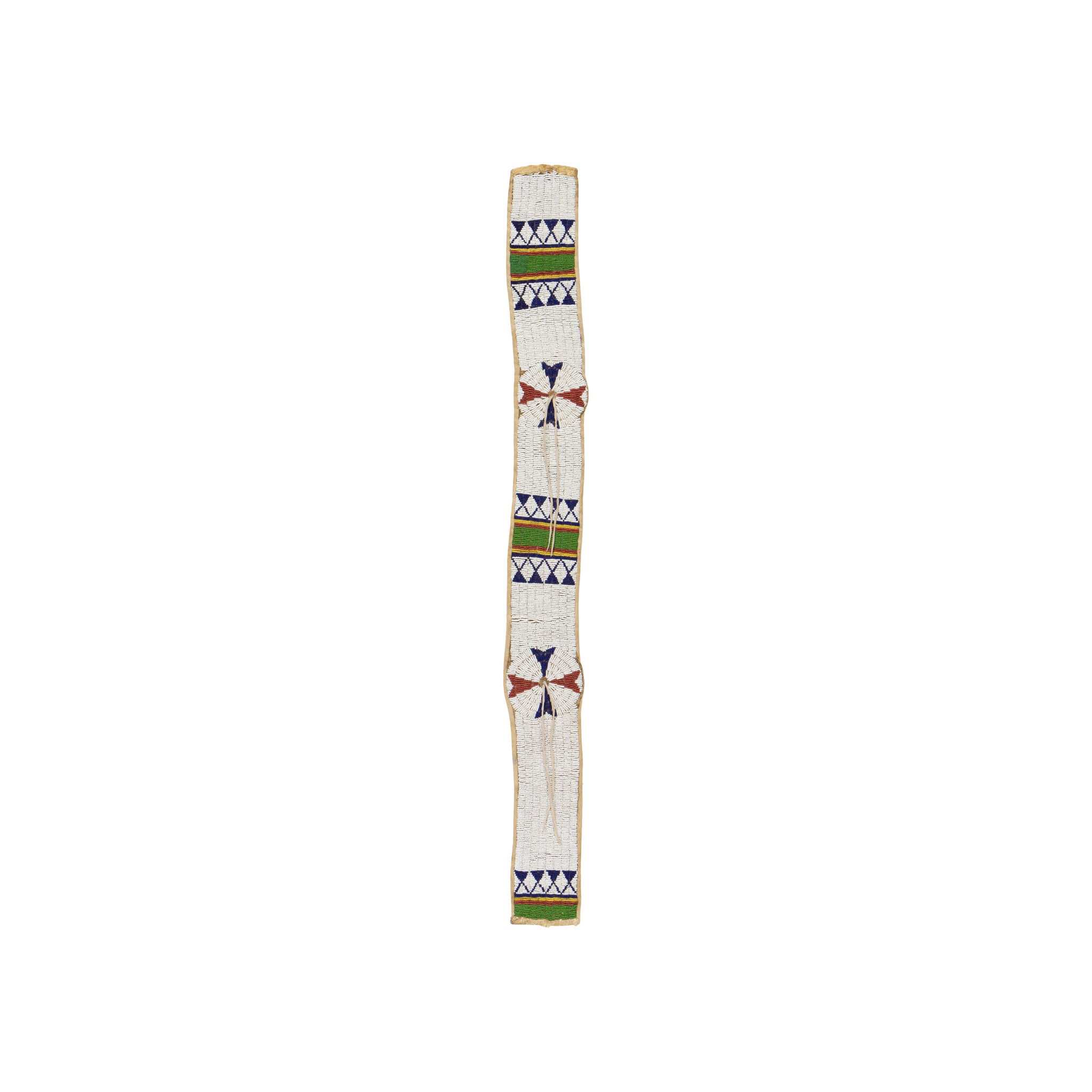 Child's Sioux Beaded Blanket Strip