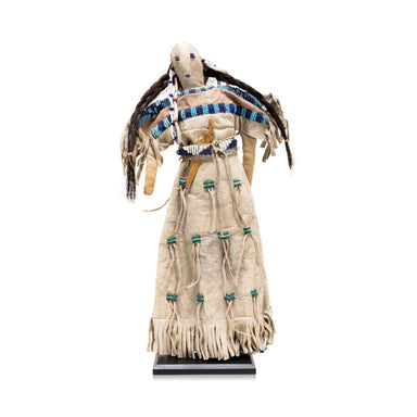 Sioux Hide Beaded Doll, Native, Doll, Other