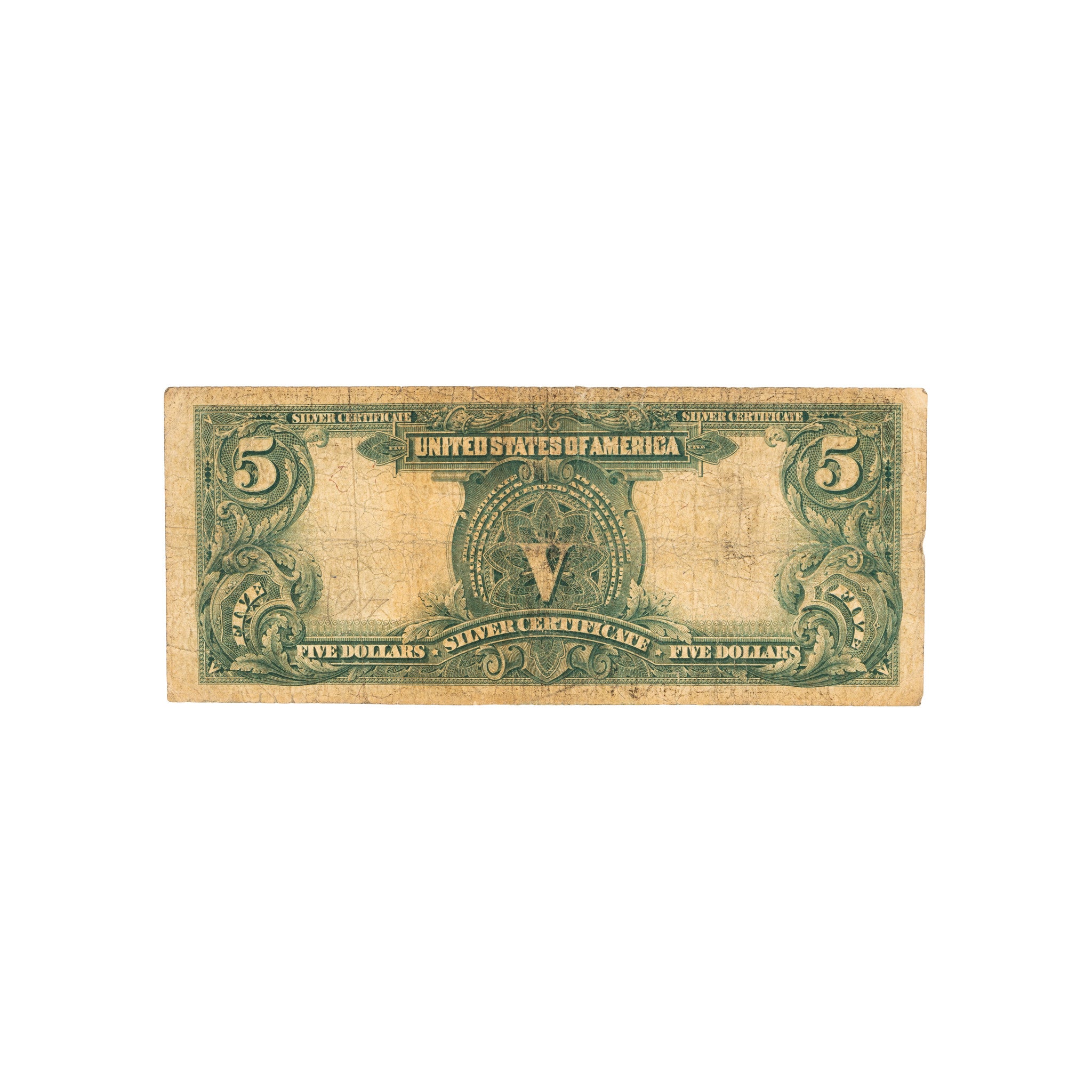 US 1899 Silver Certificate $5 Indian Chief