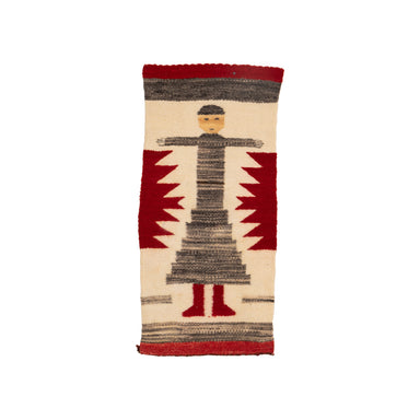 Navajo Yei, Native, Weaving, Floor Rug