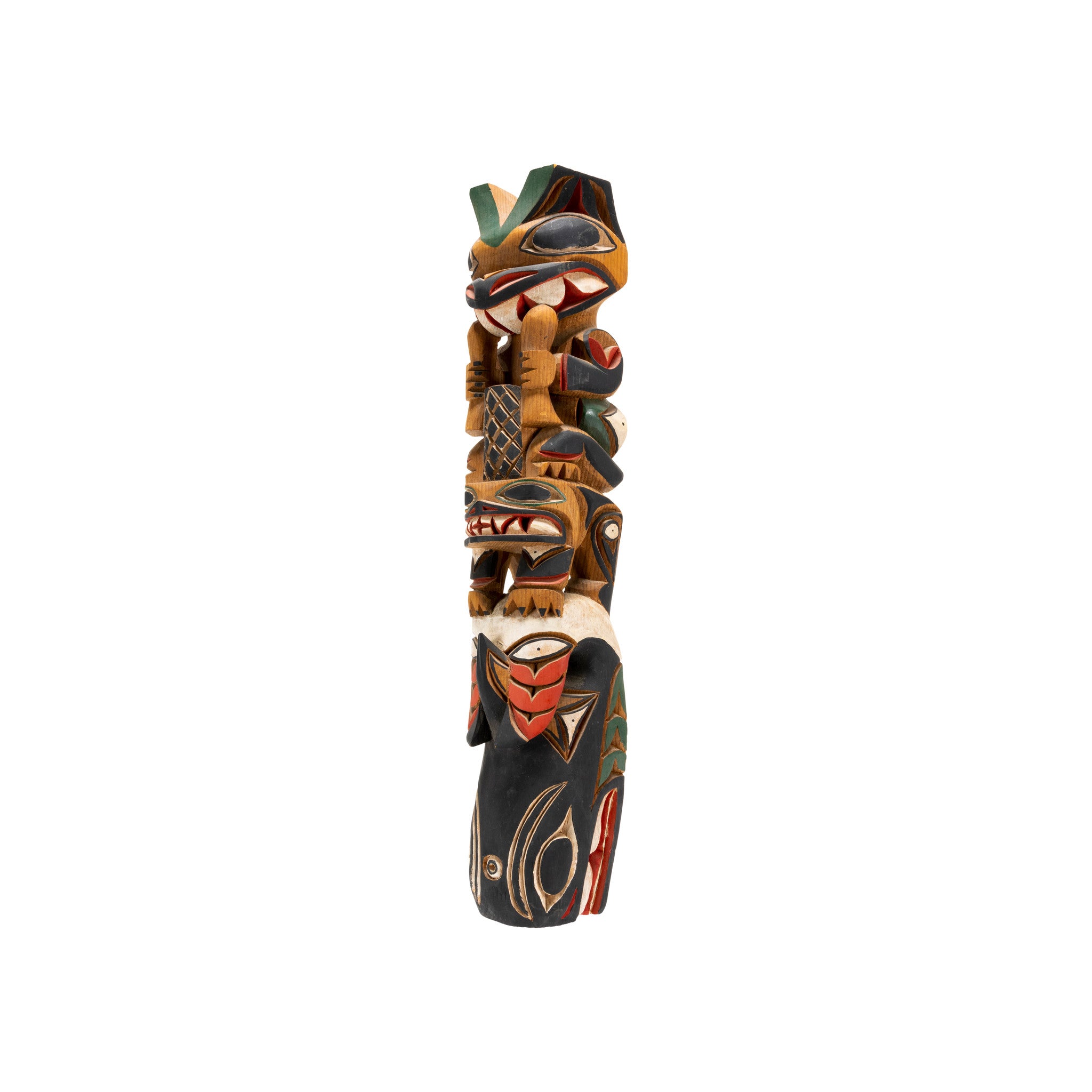 Ditidaht/Nuu-Chah-Nulth Totem by John T. Williams