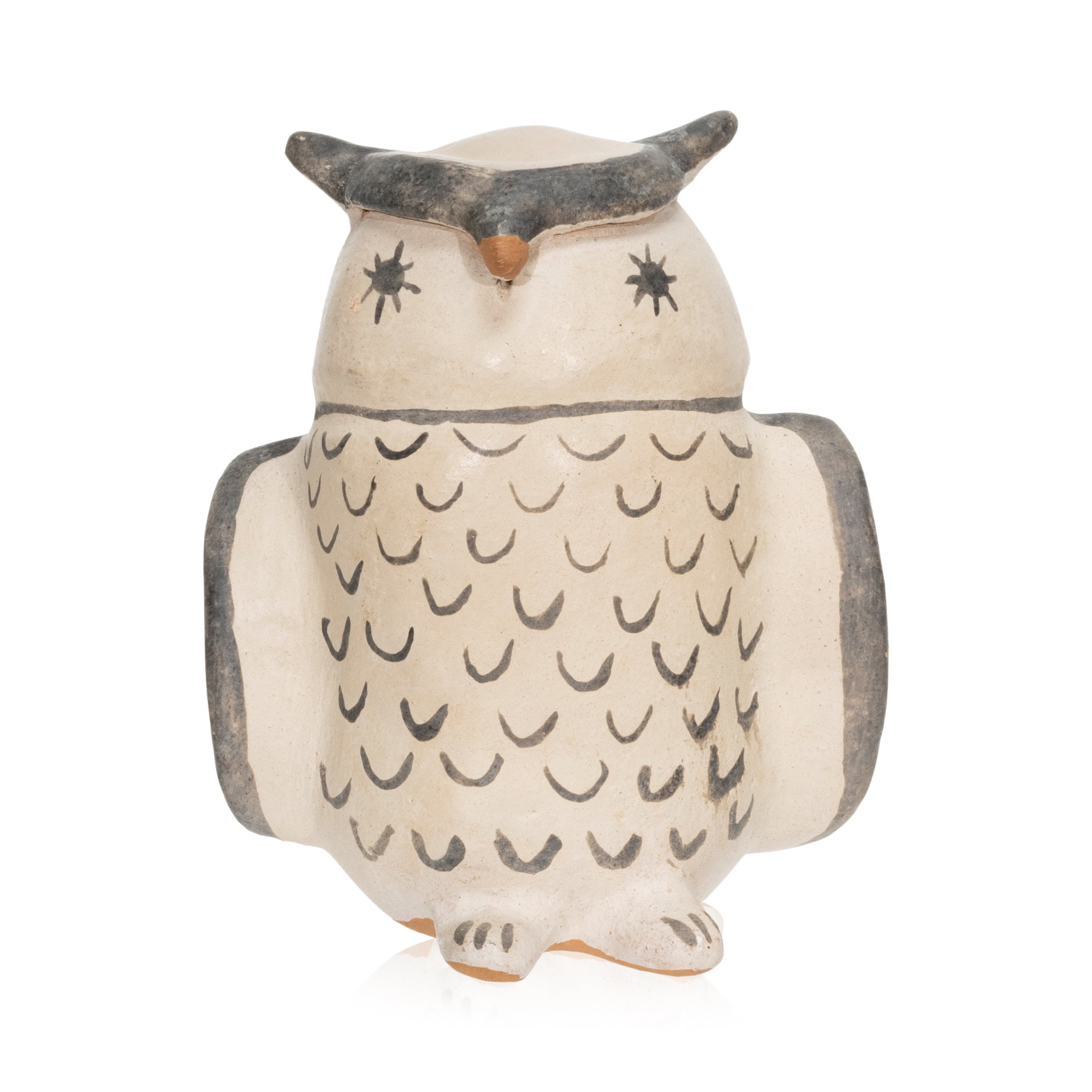 Cochiti Owl, Native, Pottery, Historic
