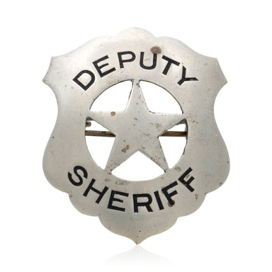 Deputy Sheriff Badge, Western, Law Enforcement, Badge
