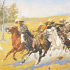 A Dash for the TImber After Frederic Remington