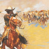 A Dash for the TImber After Frederic Remington