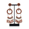 Zuni Coral Earrings, Jewelry, Earrings, Native