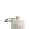 Edwardian Solid Sterling Silver Flask