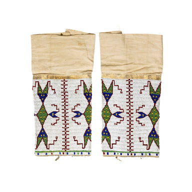 Woman's Sioux Leggings, Native, Garment, Leggings