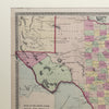 Map of Texas; Warner & Beers 1870