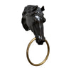 Bronze Horse Head with Ring