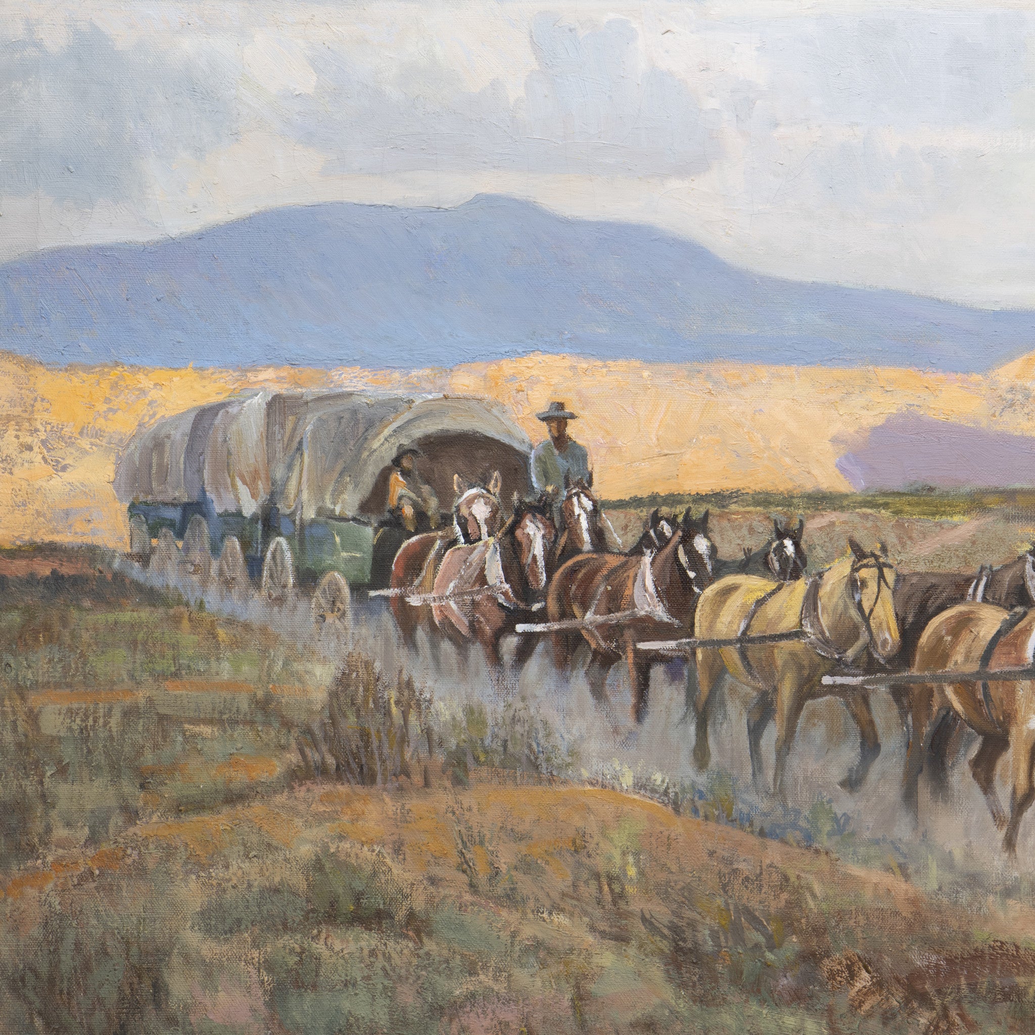 Wagon Train by Robert Wesley Amick