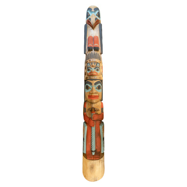 Monumental Tlingit Totem, Native, Carving, Totem Pole