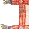 Tsis Tsis' Tas (Cheyenne) Quilled Saddle Blanket