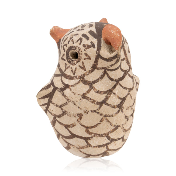 Acoma Miniature Owl, Native, Pottery, Historic
