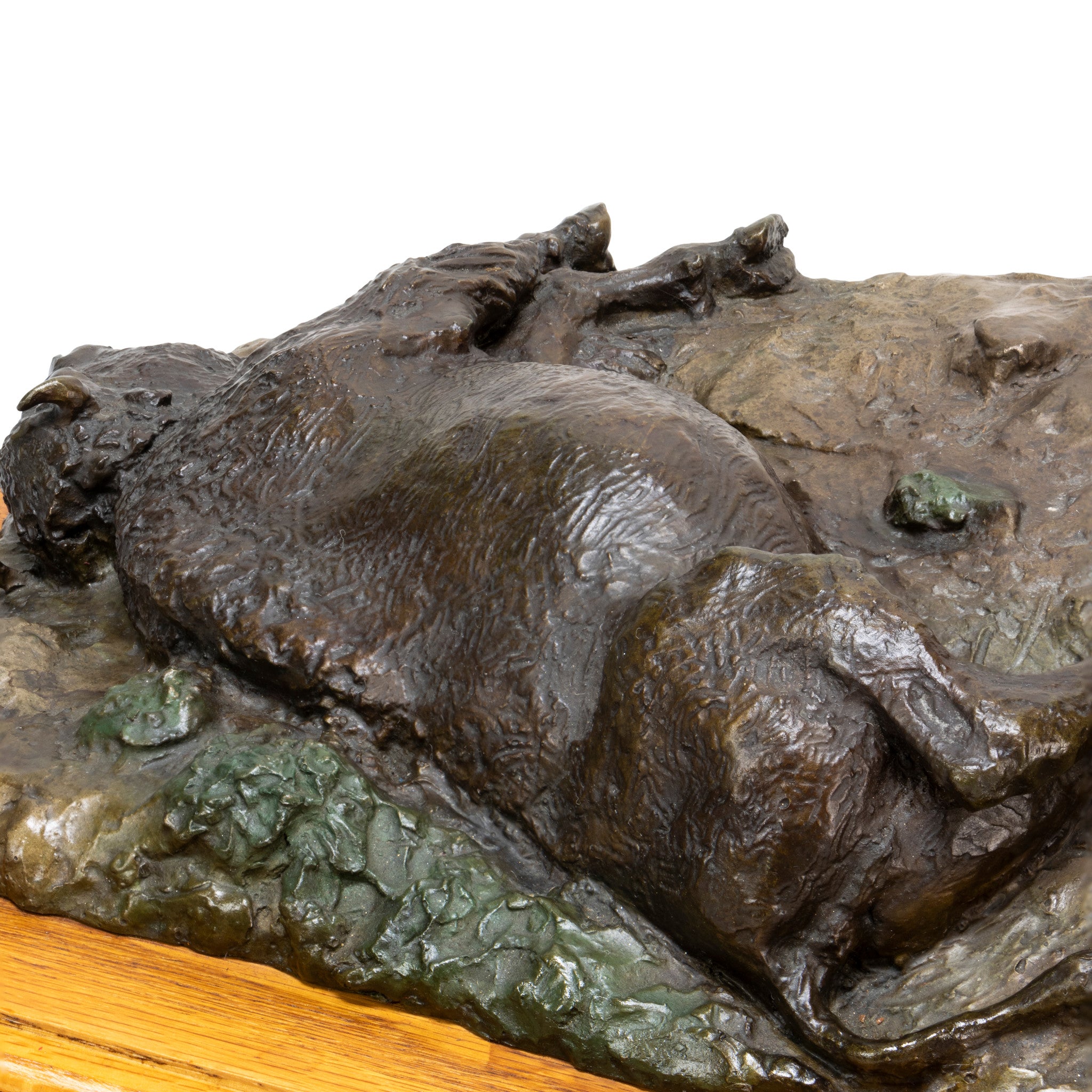 "A Robe for his Bride" Bronze by Robert Scriver