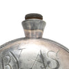 "Dry as a Fish" Silver Flask