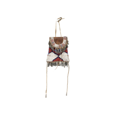 Arapaho Strike A Light Pouch, Native, Beadwork, Other Bags
