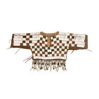 Blackfeet Child's Cape, Native, Garment, Robe