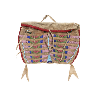 Crow Possible Bag, Native, Beadwork, Other Bags