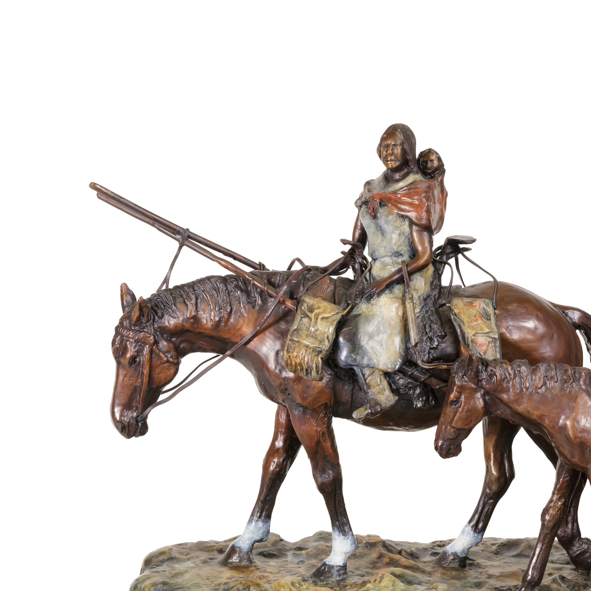 "On the Move" Bronze by Robert Scriver