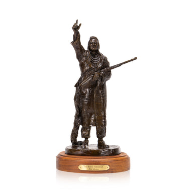 "Chief Joseph, No More Forever" Bronze by Robert Scriver, Fine Art, Bronze, Limited