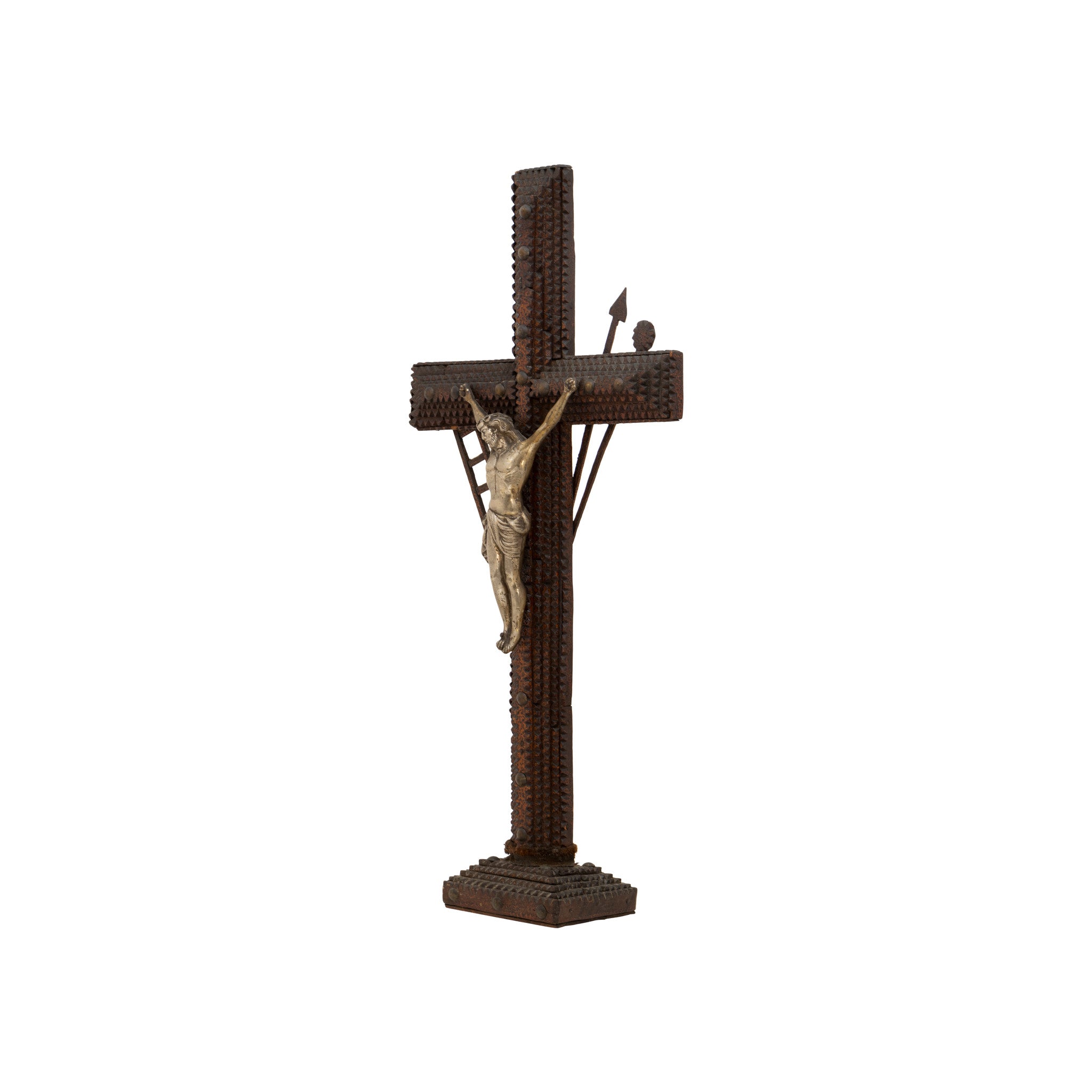 Tramp Art Crucifix