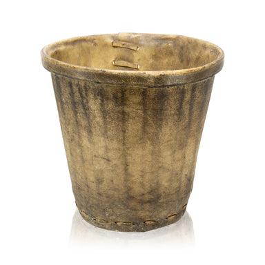 Buffalo Rawhide Canister, Western, Fur Trade, Other