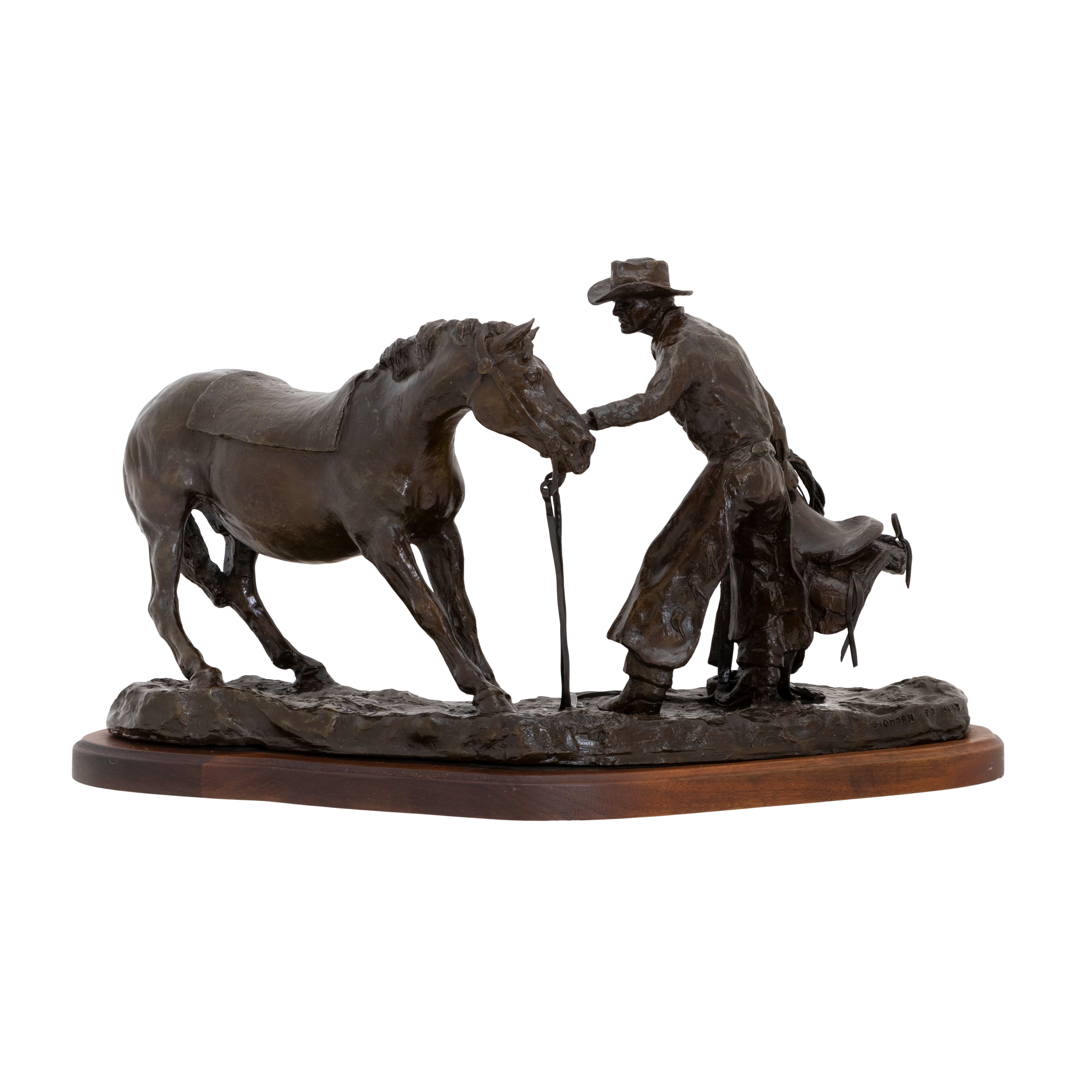 "4 O'Clock in the Morning" Bronze by Robert Scriver