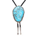 Large Navajo Kingman Turquoise Bolo, Jewelry, Bolo Necktie, Native