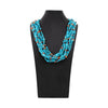 Navajo 10 Strand Turquoise Beaded Necklace