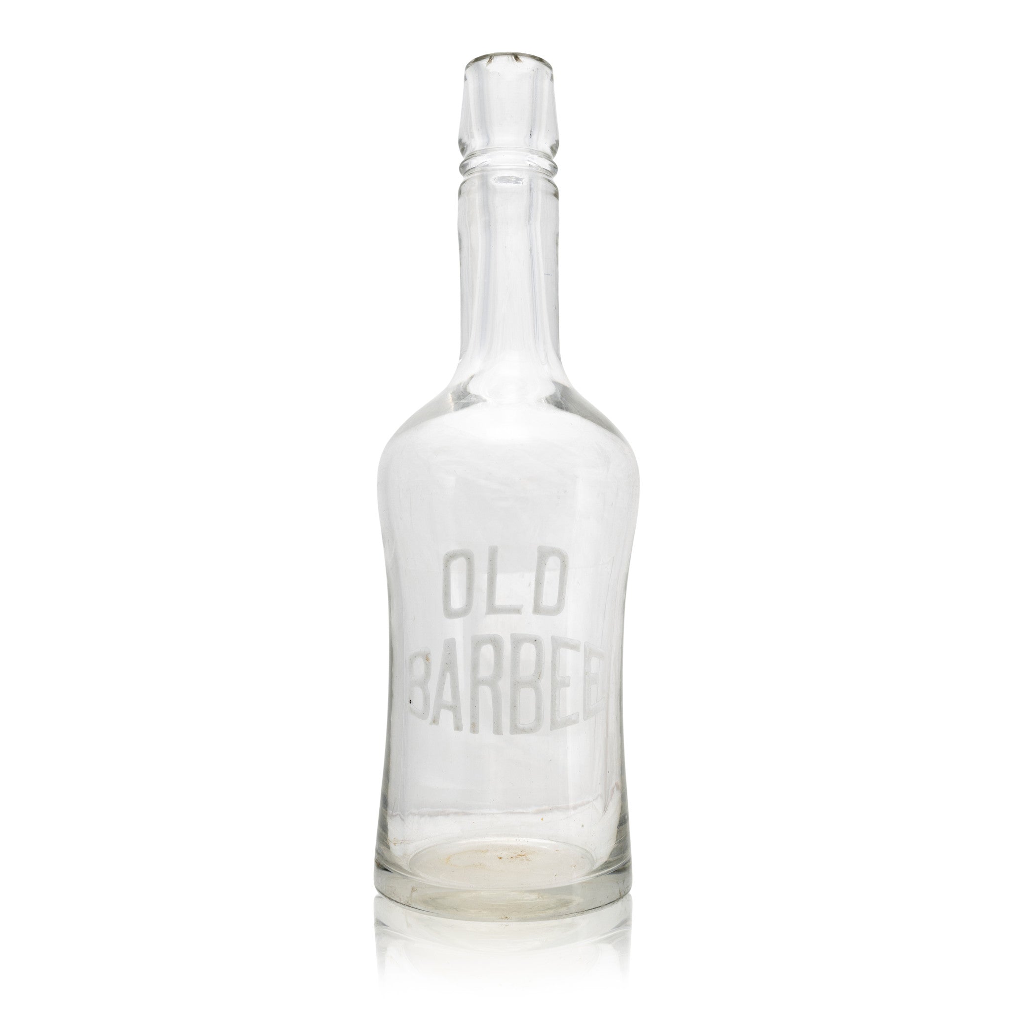 "Barbee" Back Bar Bottle, Western, Drinking, Bottle