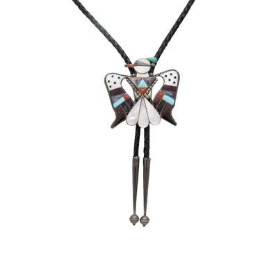 Zuni Thunderbird Bolo, Jewelry, Bolo Necktie, Native