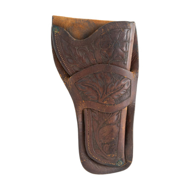 Carved Holster for Single Action, Western, Gun Leather, Holster