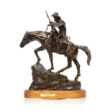 "Wind River Scout" Bronze by Robert Scriver, Fine Art, Bronze, Limited