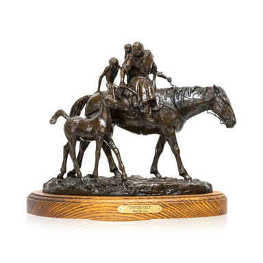  "The Spotted Colt" Bronze by Robert Scriver, Fine Art, Bronze, Limited