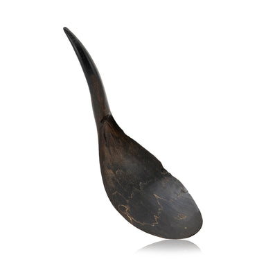 Buffalo Horn Spoon, Native, Carving, Other