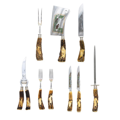 Vintage Soligen Carving Cutlery Set, Furnishings, Dining, Flatware