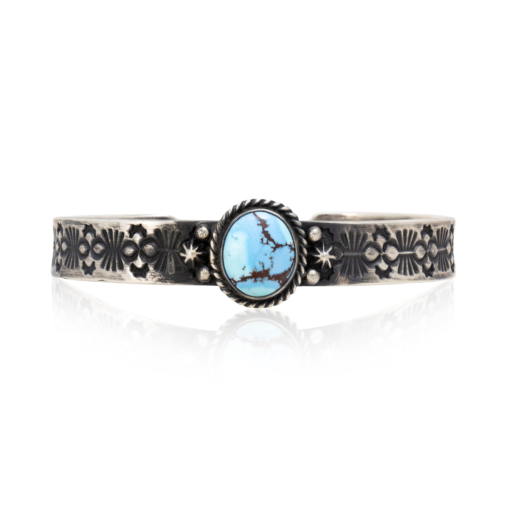 Navajo Golden Hill Turquoise Bracelet, Jewelry, Bracelet, Native