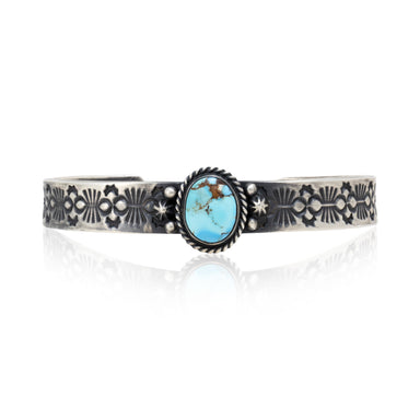 Navajo Goldfen Hill Turquoise Bracelet, Jewelry, Bracelet, Native