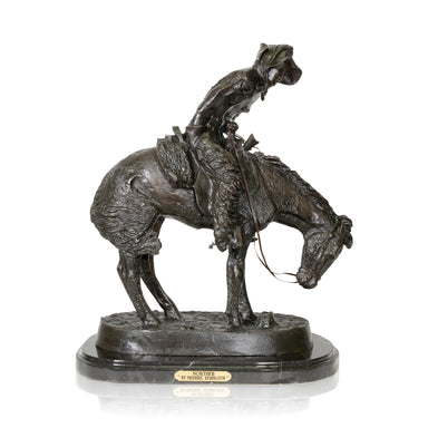 Norther by Frederic Remington, Fine Art, Bronze, Decorative