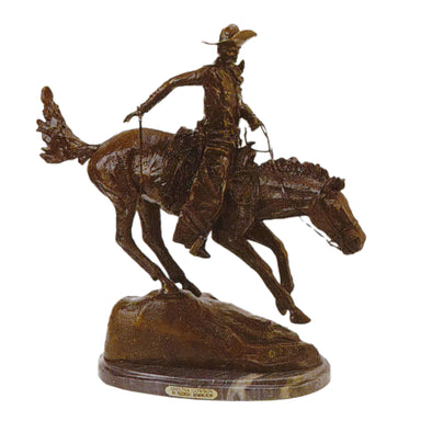 Arizona Cowboy by Frederic Remington, Fine Art, Bronze, Decorative