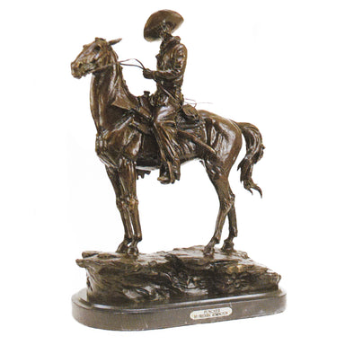 Puncher by Frederic Remington, Fine Art, Bronze, Decorative