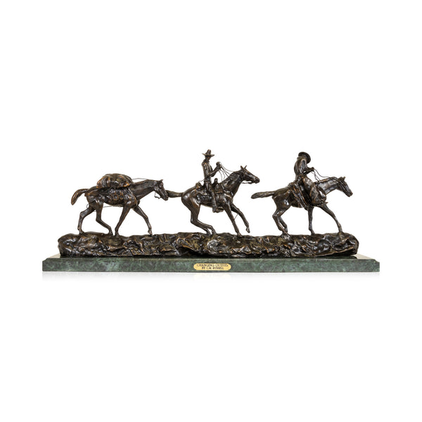 Changing Outfits by Charles Russell, Fine Art, Bronze, Decorative