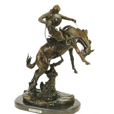 Bronco Twister by Charles Russell, Fine Art, Bronze, Decorative