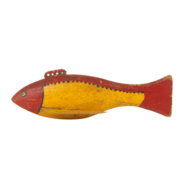 Yellow and Red Spearfish Decoy, Sporting Goods, Fishing, Decoy