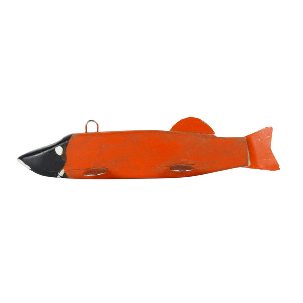 Orange and Black Spearfish Decoy, Sporting Goods, Fishing, Decoy