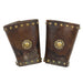 Vintage Cowboy Cuffs with Brass Studs, Western, Garment, Cuffs