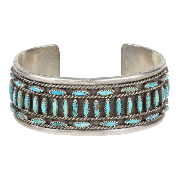 Zuni Petit Point Bracelet, Jewelry, Bracelet, Native